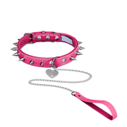 Vei: Snax Spiked Dog Collar + Leash - Gamer Supps