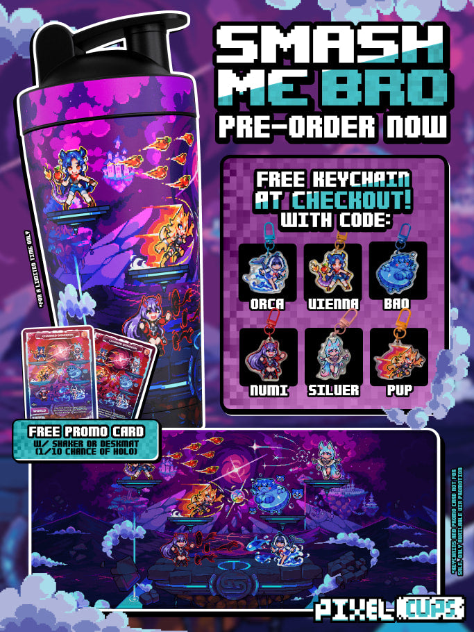 PIXEL CUPS: Smash Me Bro