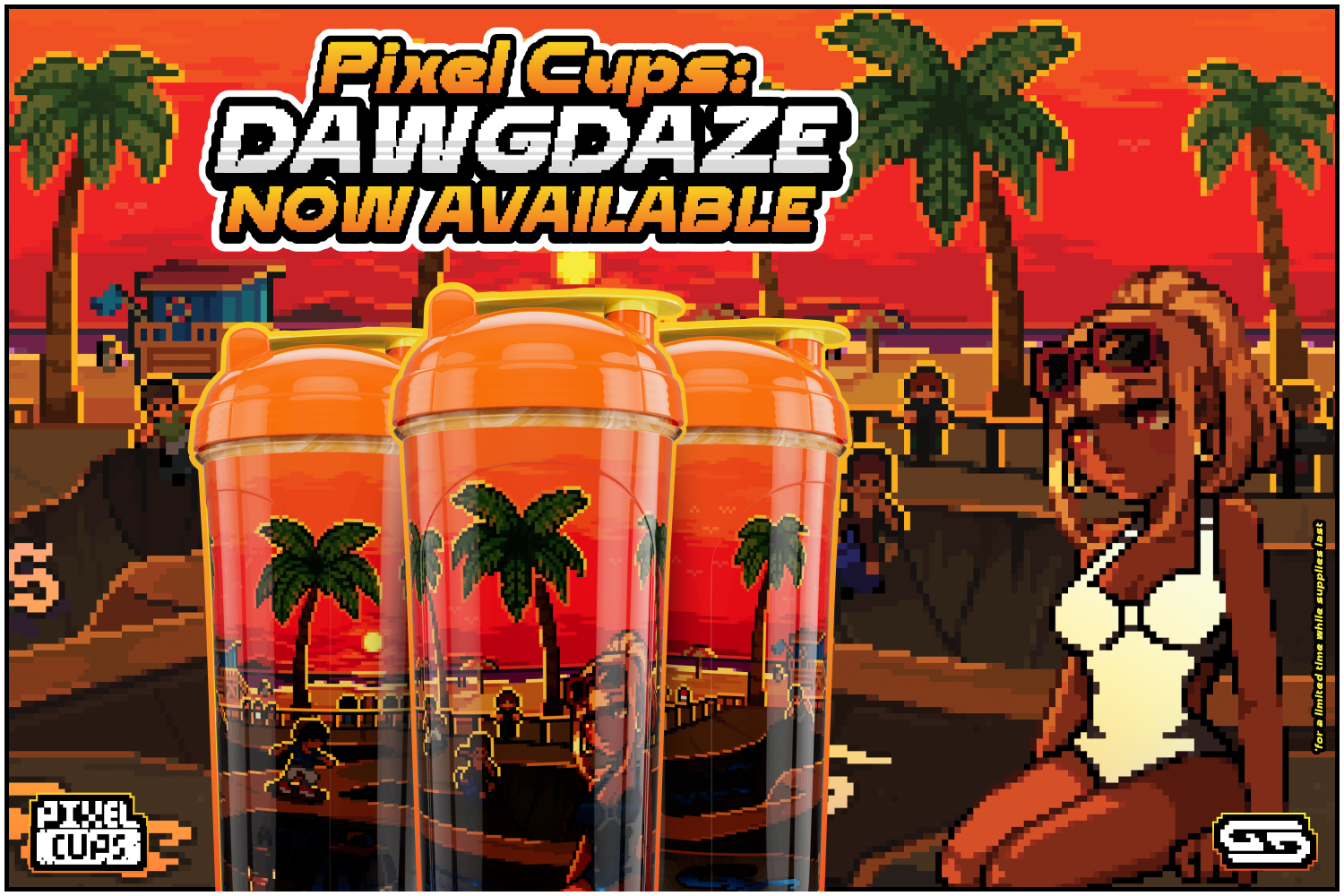 Pixel Cups: Dawg Daze - Gamer Supps