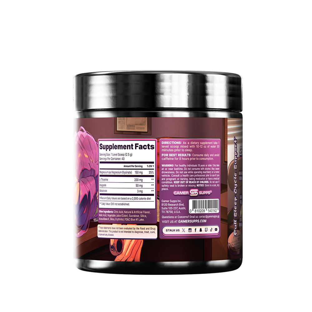 AFK+ (with Melatonin): After Hours - 40 Servings - Gamer Supps
