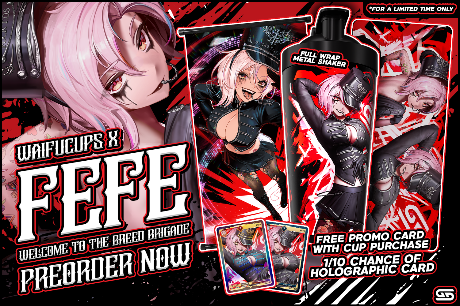 Waifu Cups x FeFe: Welcome to The Breed Brigade - Gamer Supps