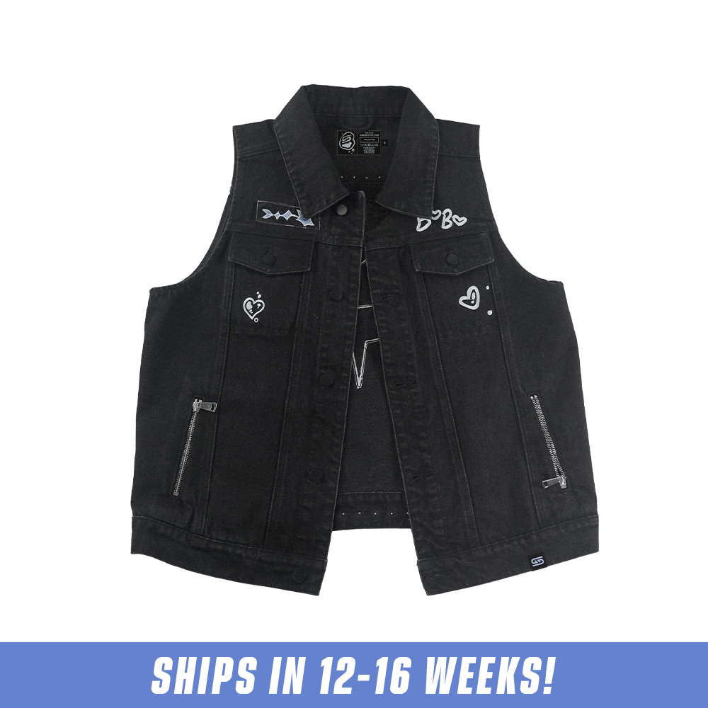 Rockstar Bao: Denim Vest