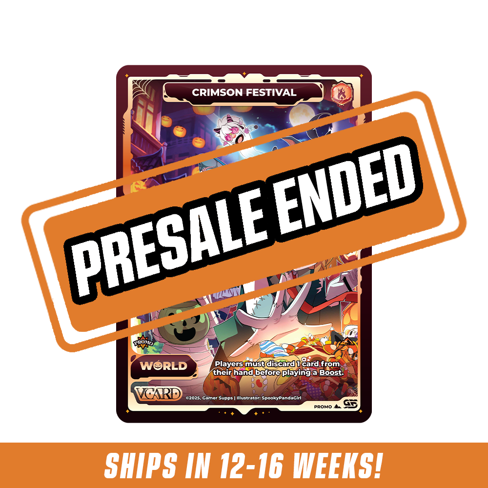 Crimson Festival: VCard Promo Card