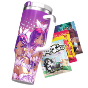 Waifu Cups x ChaChaYourVmom: Metal Tumbler
