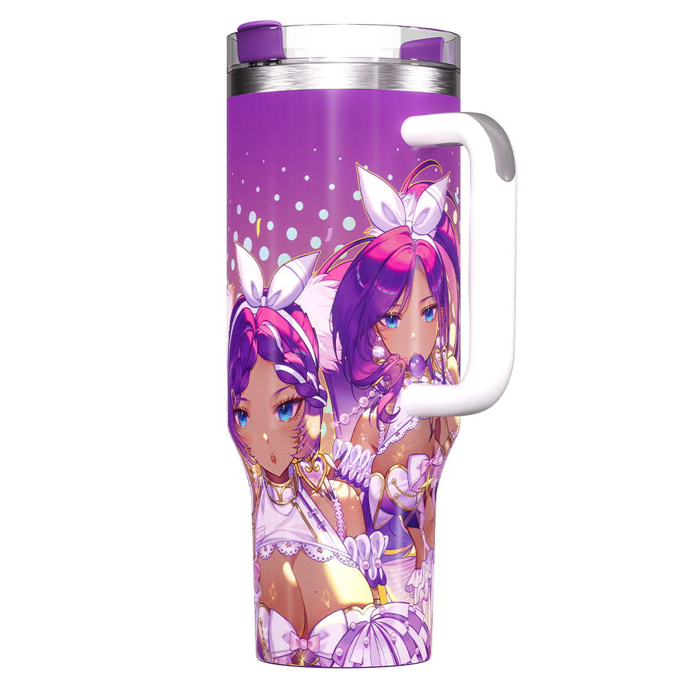 Waifu Cups x ChaChaYourVmom: Metal Tumbler
