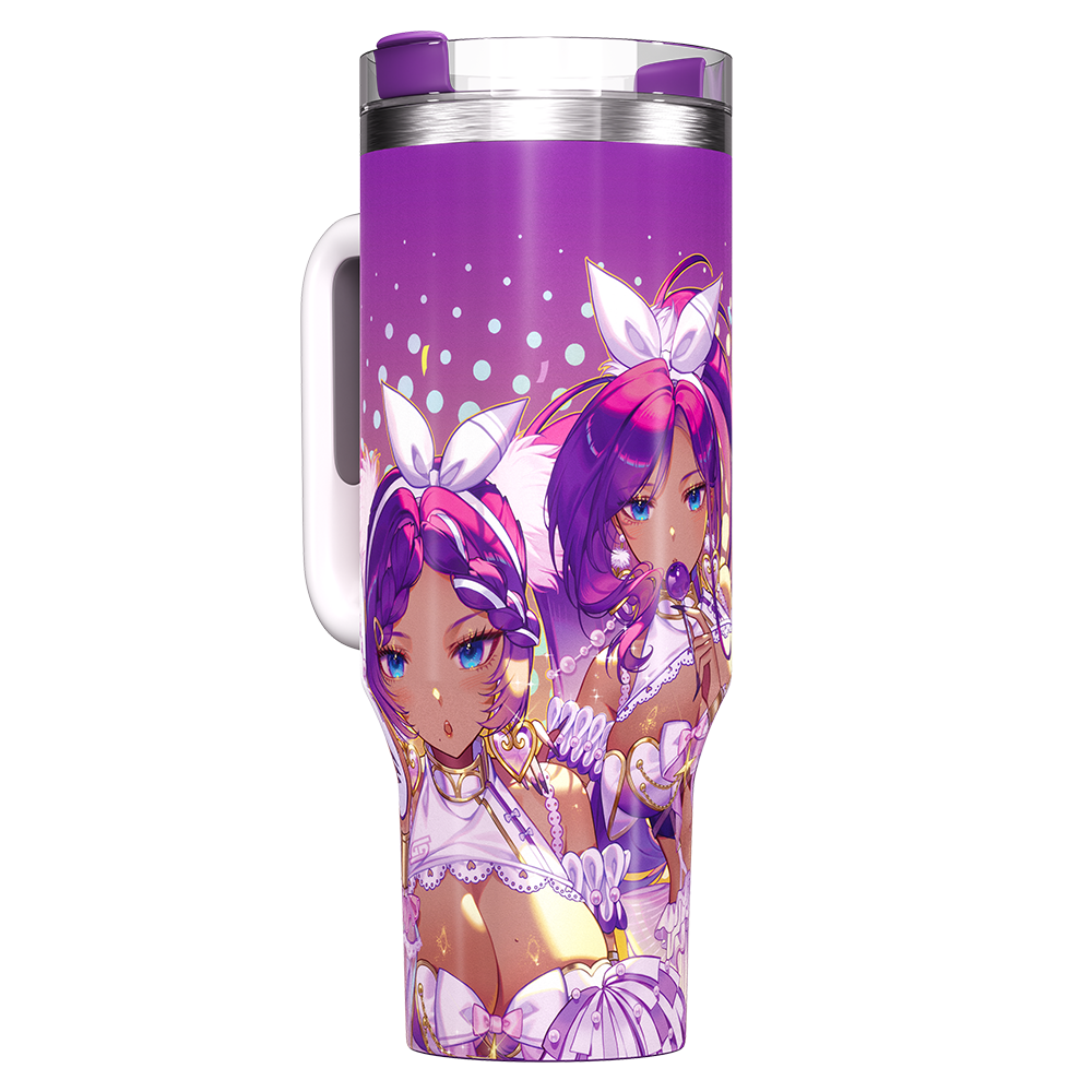 Waifu Cups x ChaChaYourVmom: Metal Tumbler