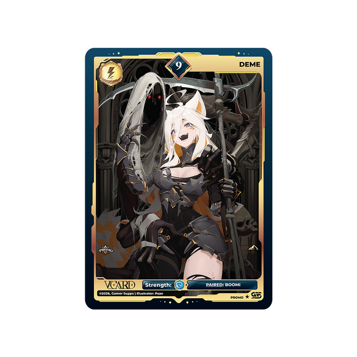 Deme Souls: Promo VCard - Gamer Supps