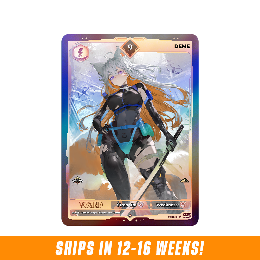 Creator Cups x deme: VCard Promo Card (Info) - Gamer Supps