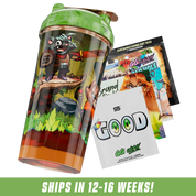 PIXEL CUPS x Emongg: Meowdle Earth