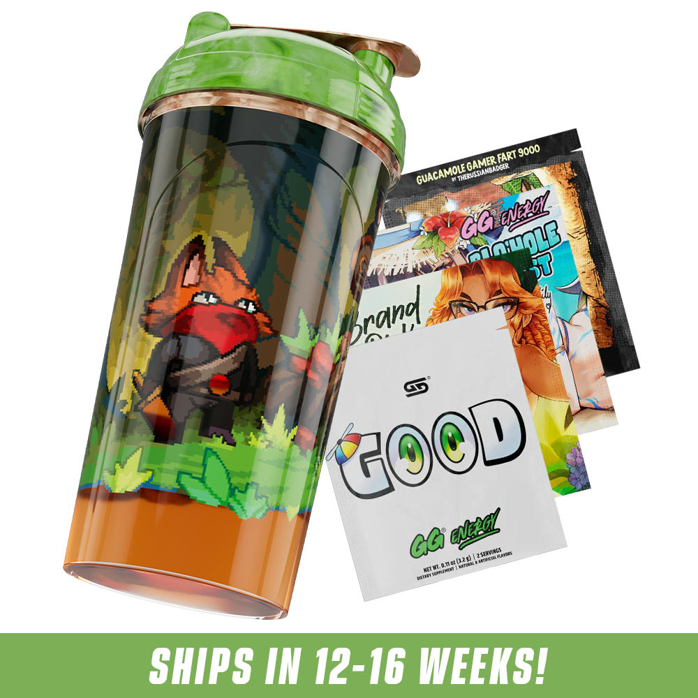 PIXEL CUPS x Emongg: Meowdle Earth