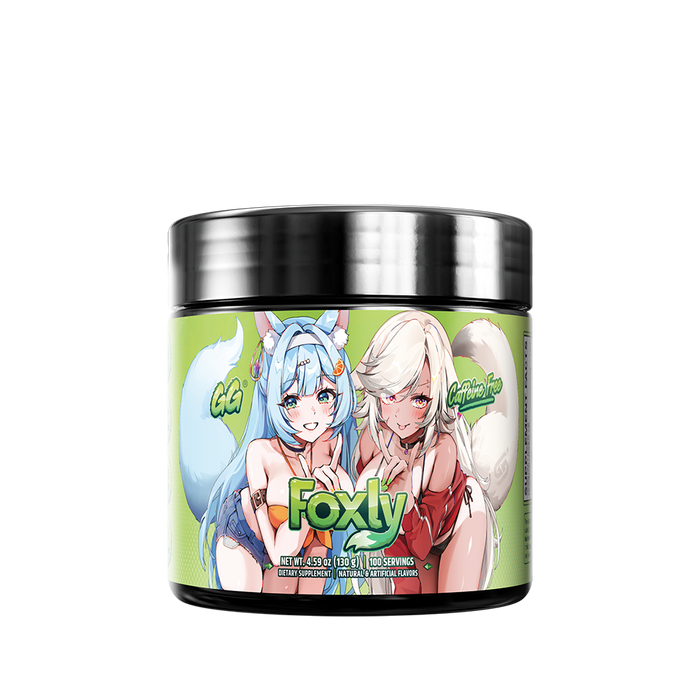 Foxly GG by FoxyReine Caffeine Free - 100 Servings - Gamer Supps