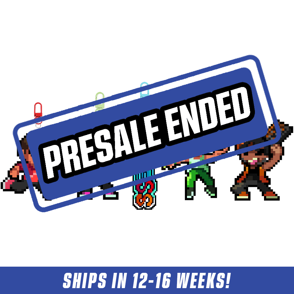 PIXEL CUPS x Clooless: Acrylic Keychain Set - Gamer Supps