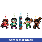 PIXEL CUPS x Clooless: Acrylic Keychain Set - Gamer Supps