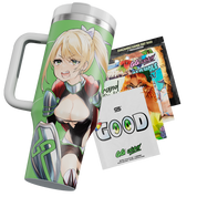 Metal Waifu Tumbler: Knight - Gamer Supps