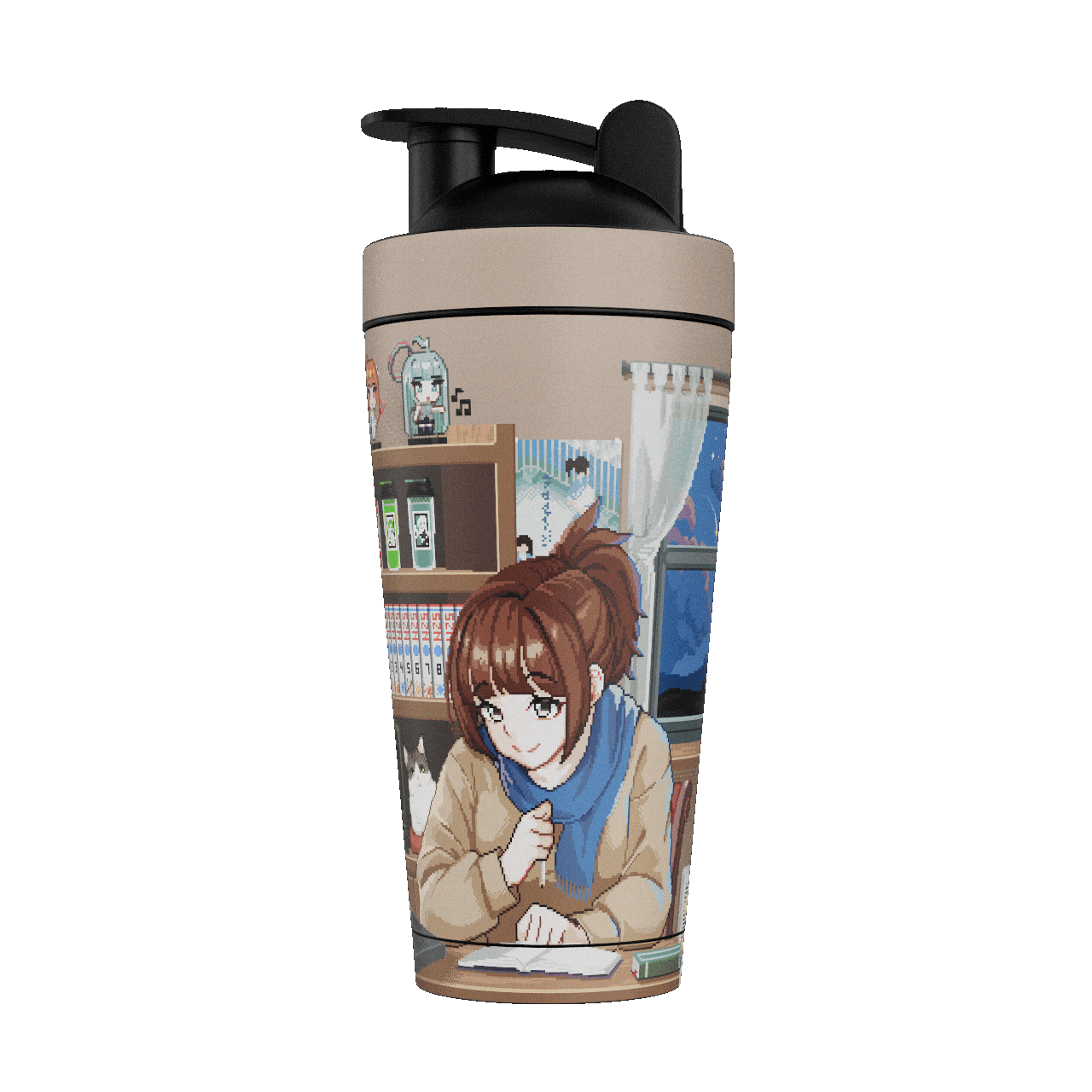 PIXEL CUPS: Lo-Fi Kohai Metal Shaker