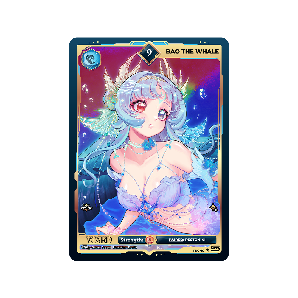 Mermaid Bao: VCard Promo Card (Info) - Gamer Supps