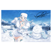AmaLee & Scufflings: Snow Bunny Mind Control - Signed Poster - Gamer Supps