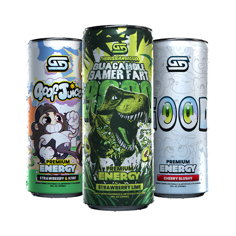 GG® Premium Energy - Single Can Blind Box - Gamer Supps