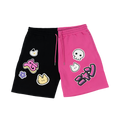 Nyan Service: Sticker Bombed Shorts - Gamer Supps