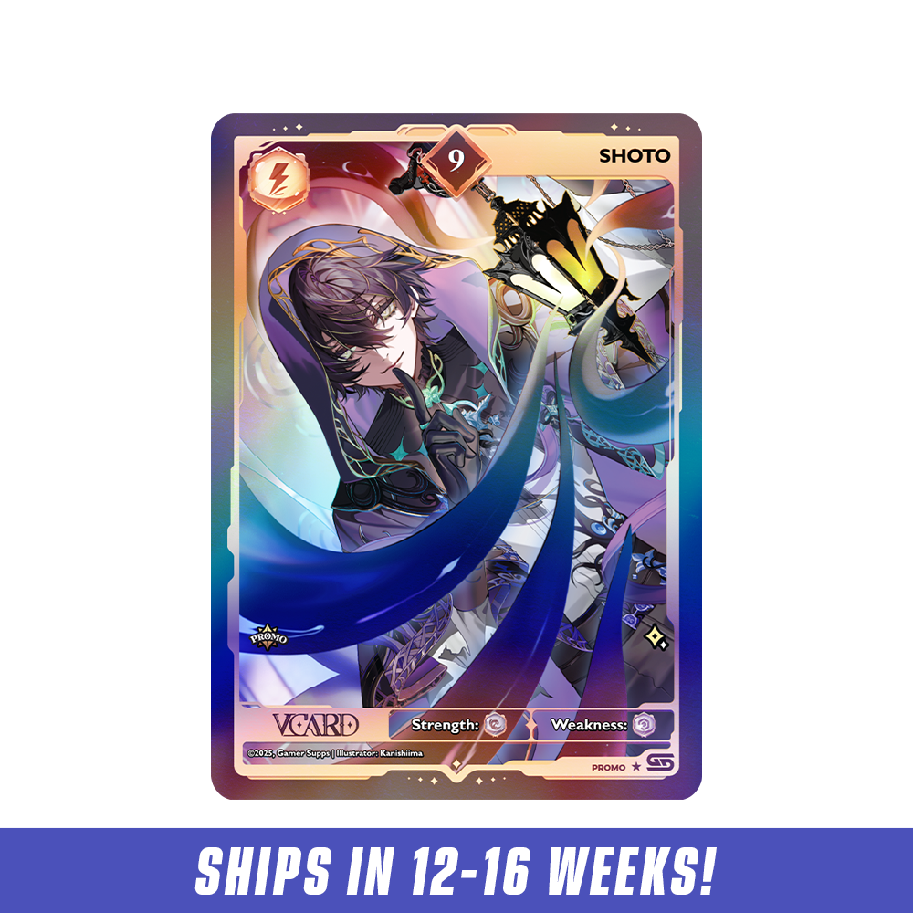 Creator Cups x Shoto: VCard Promo Card (Info)