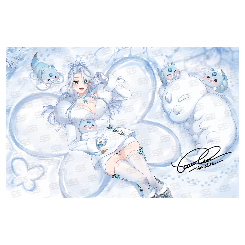 AmaLee & Scufflings: Snow Angels - Signed Poster - Gamer Supps