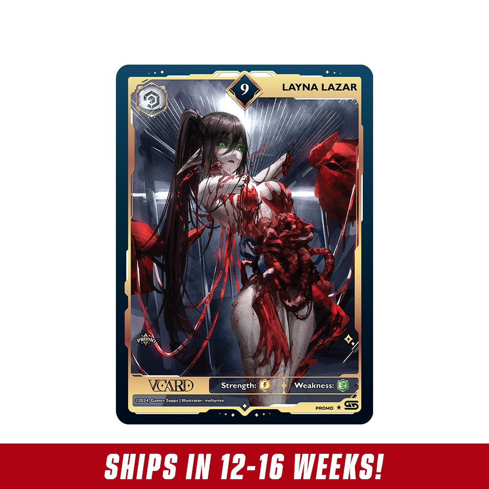Creator Cups x Layna Lazar: VCard Promo Card (Info) - Gamer Supps