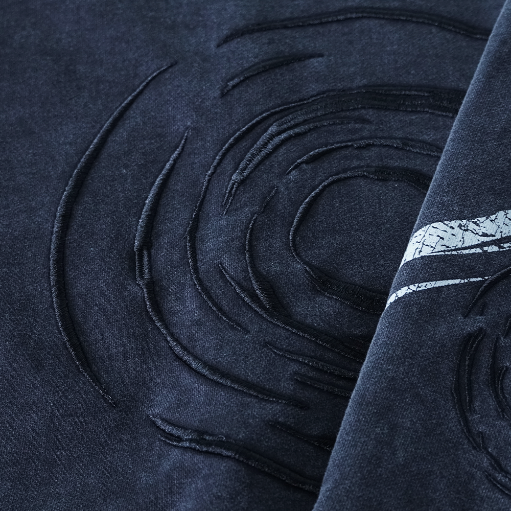 Holy Sheet: BOO! Distressed Zip-Up Hoodie