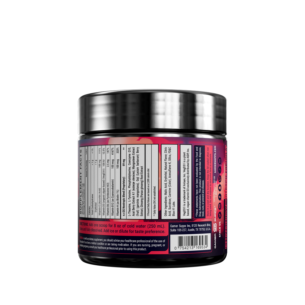 Browser Brew GG by Opera GX Caffeine Free - 100 Servings - Gamer Supps