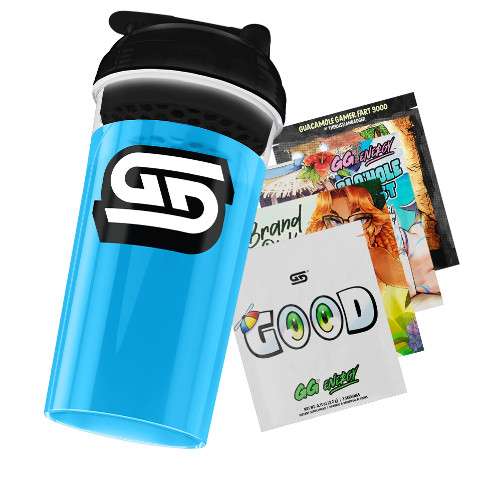 24oz Gamer Supps Shaker Clear - 6 - Gamer Supps