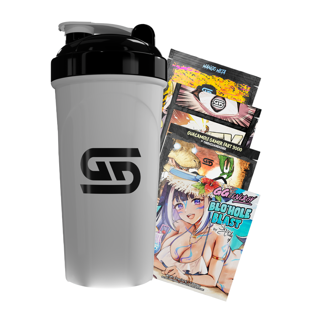 24oz All Over Print Shaker - Penguin - Gamer Supps