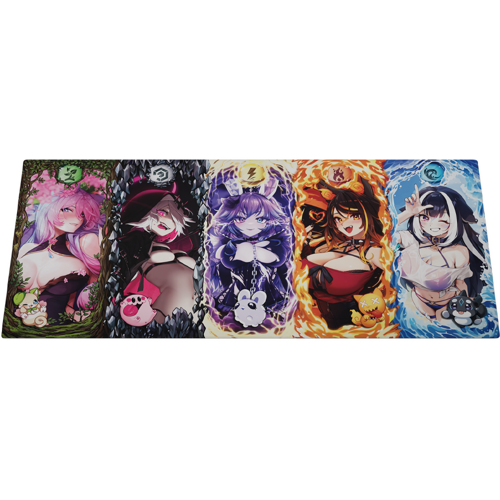 VCard Elementals Playmat - Gamer Supps